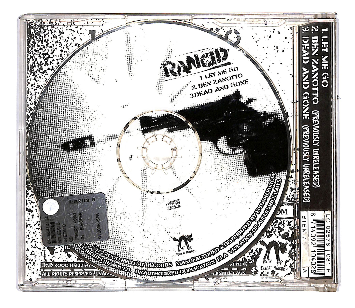 EBOND Rancid - Let Me Go CD CD109605