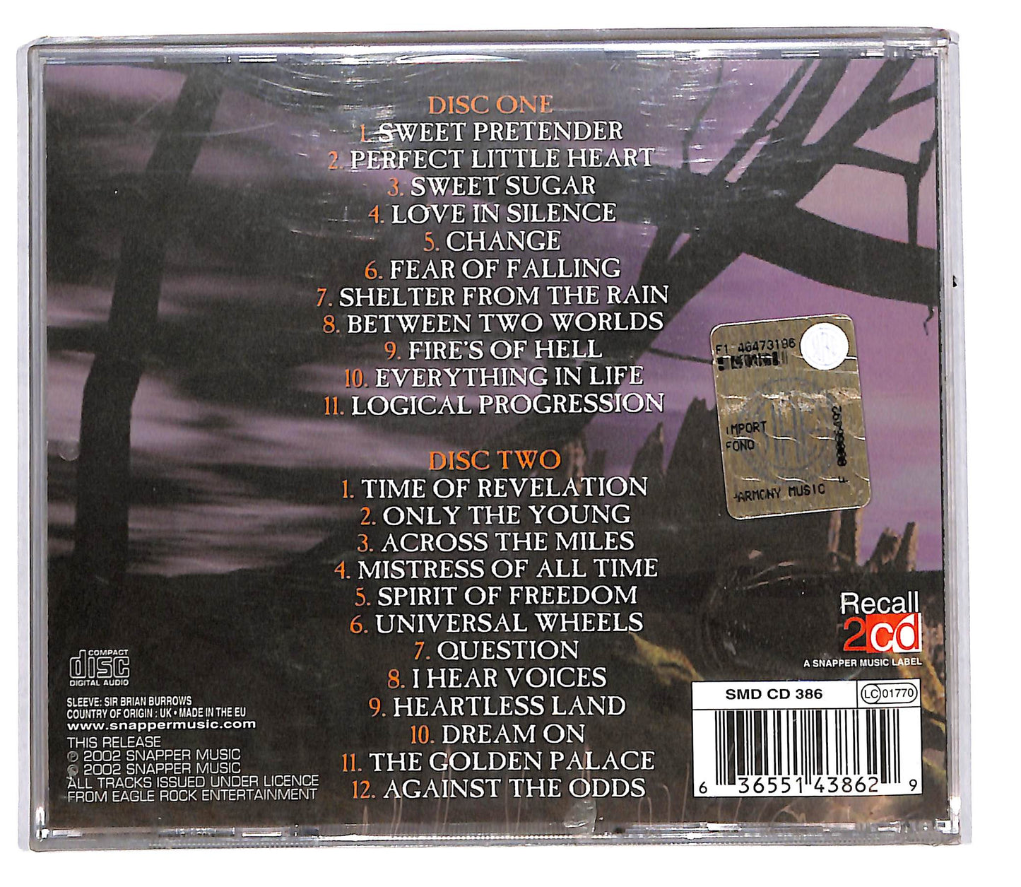 EBOND Uriah Heep - Between Two Worlds CD CD109609