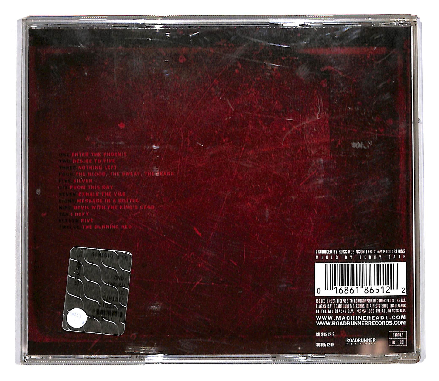 EBOND Machine Head - The Burning Red CD CD109646