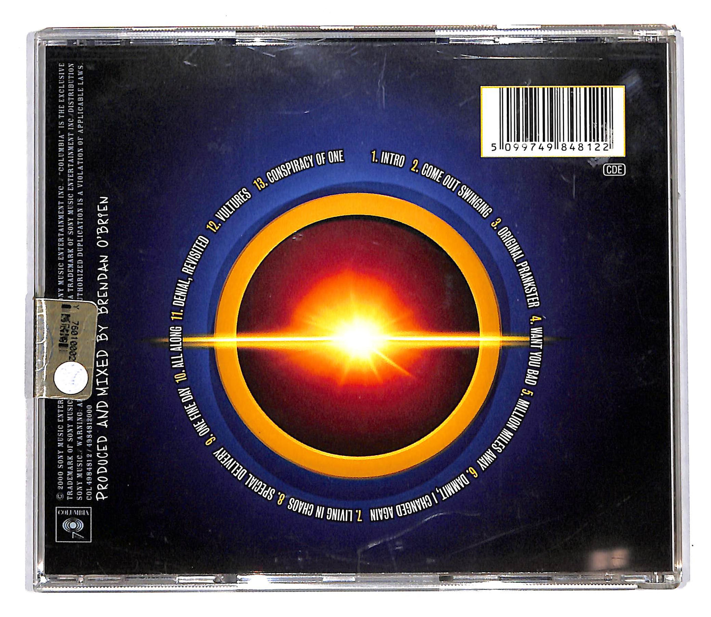 EBOND The Offspring - Conspiracy Of One CD CD109647