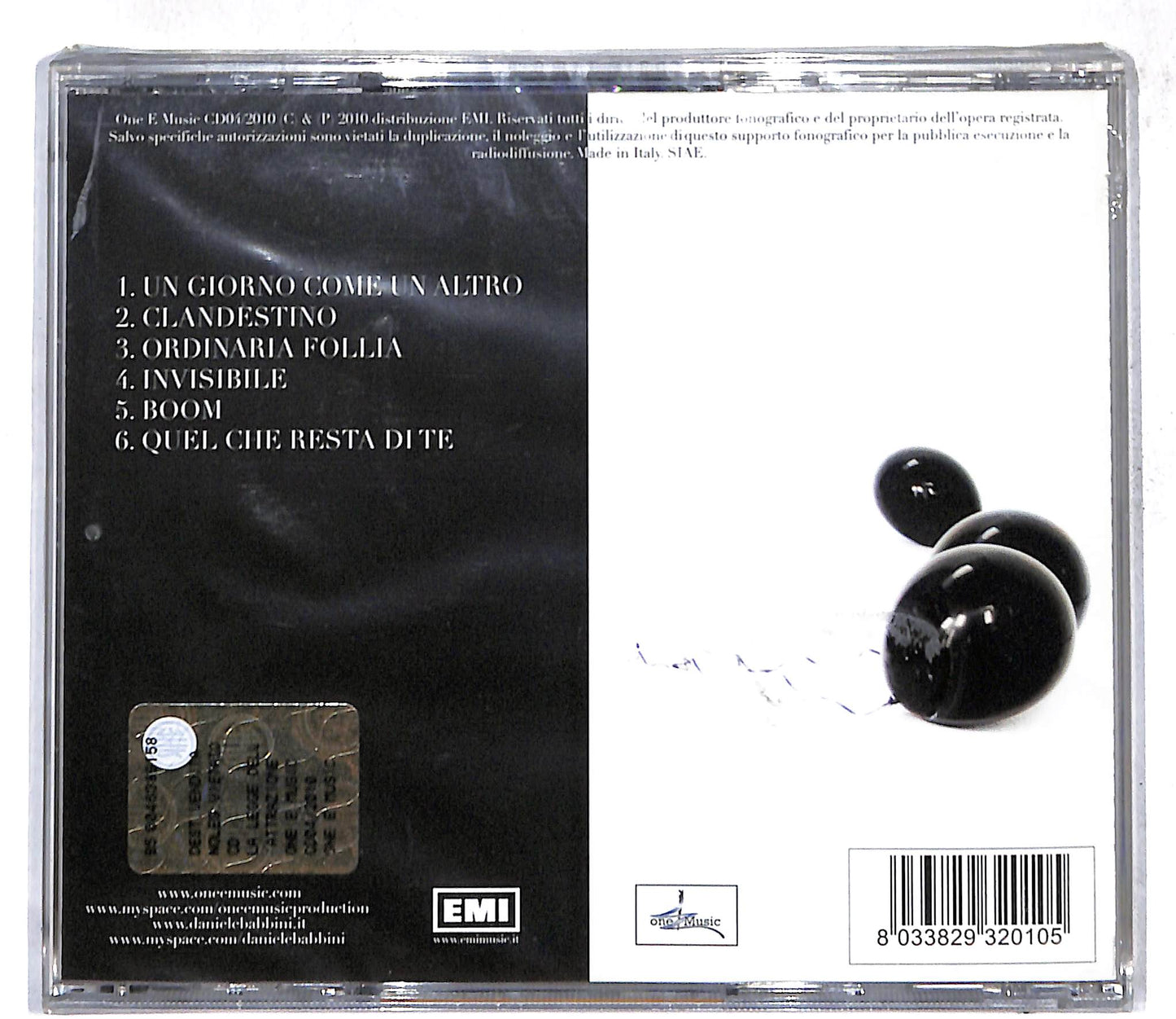 EBOND Daniele Babbini - La legge dell'attrazione CD CD109730