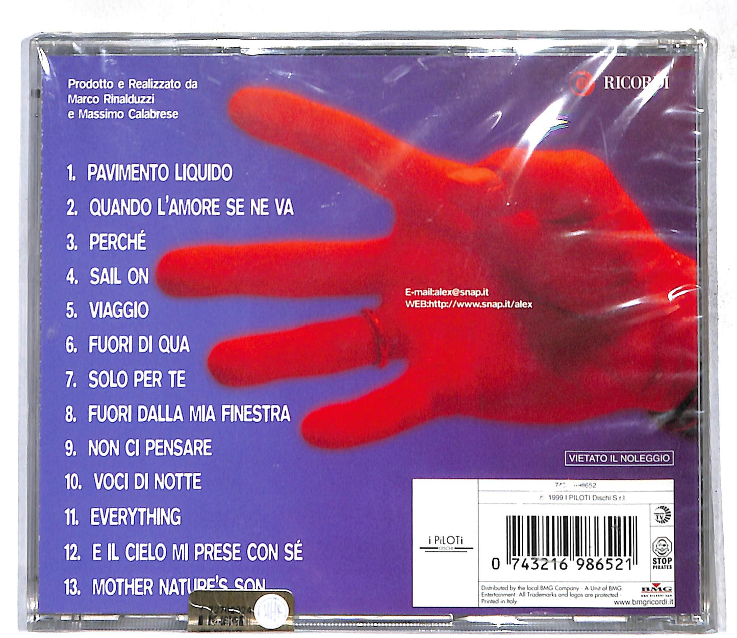 EBOND Alex Baroni - Ultimamente CD CD109733