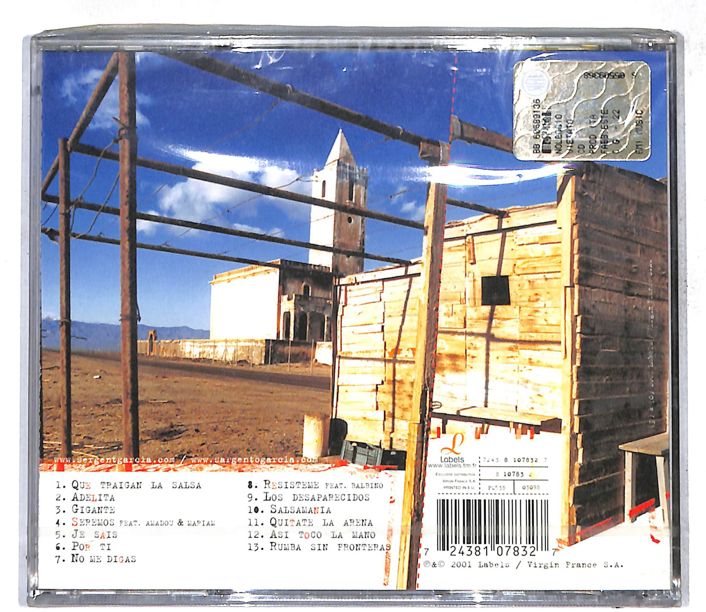 EBOND Sergent Garcia - Sin Fronteras CD CD109802