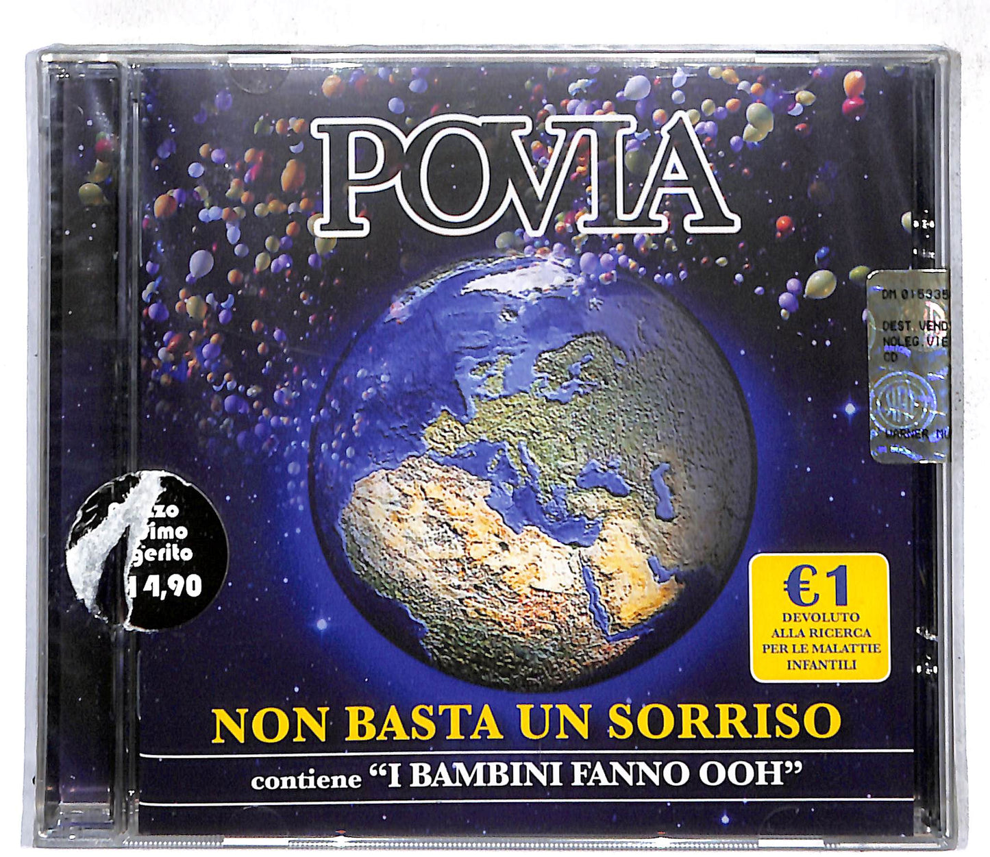 EBOND Povia - Non Basta Un Sorriso CD CD109842