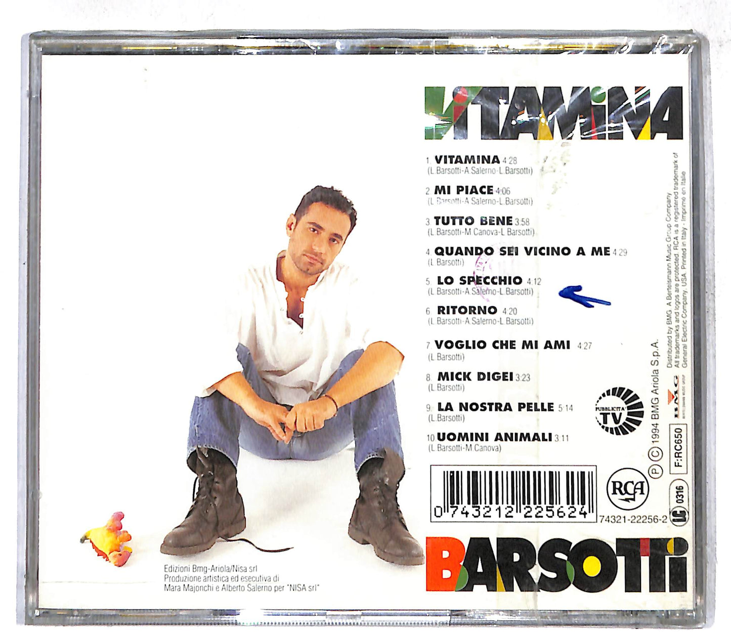 EBOND Leandro Barsotti - Vitamina CD CD109857