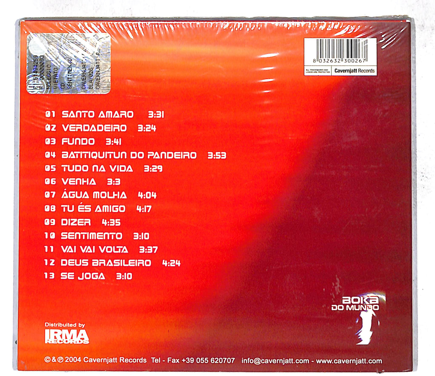 EBOND Sentimento - Boka do Mundo CD CD109860