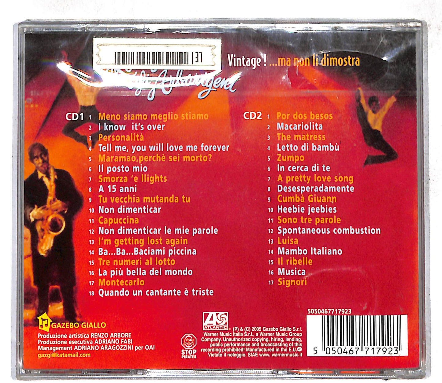 EBOND Renzo Arbore E Gli Arborigeni - Vintage! (2 dischi) CD CD109921