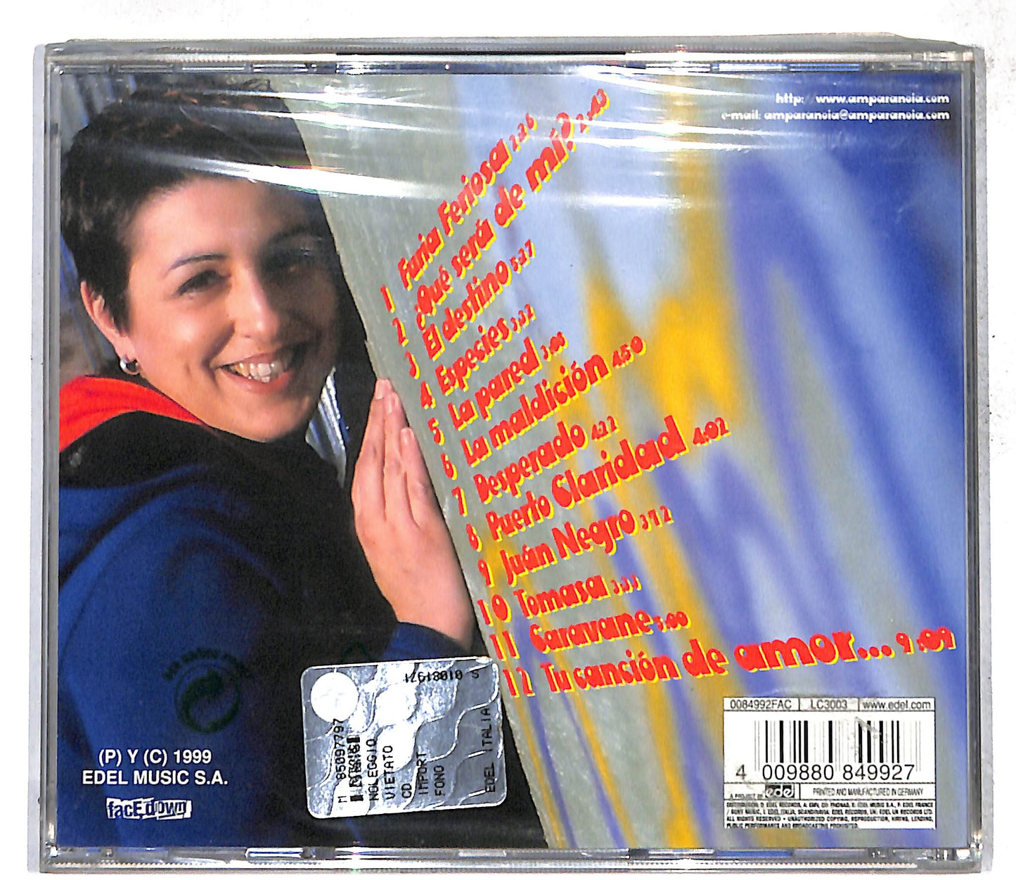 EBOND Amparanoia - Feria Furiosa CD CD109943