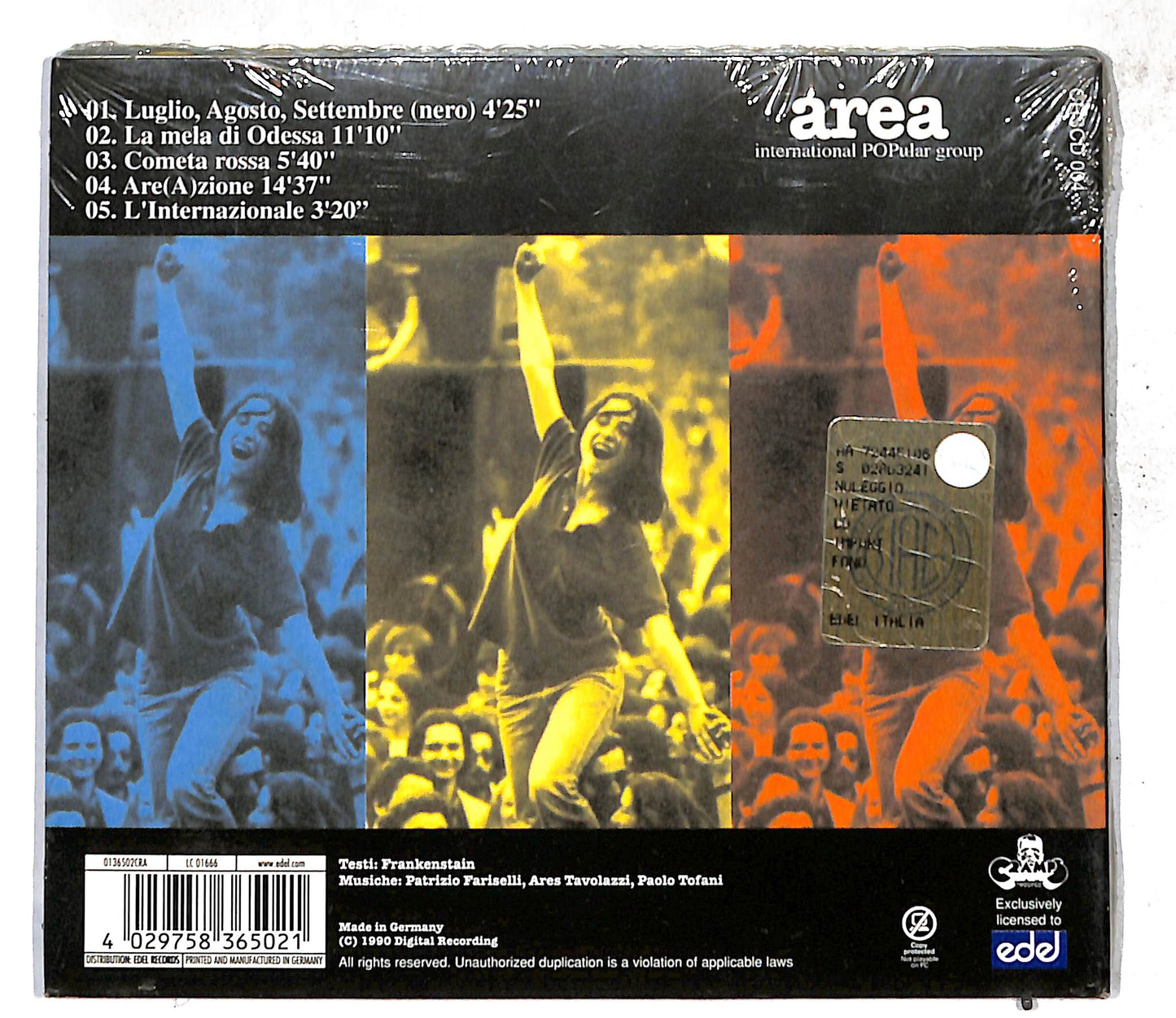 EBOND Area - Are(A)zione CD CD109953