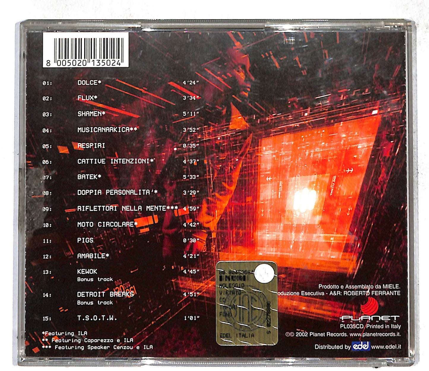 EBOND Miele - Flux CD CD110007
