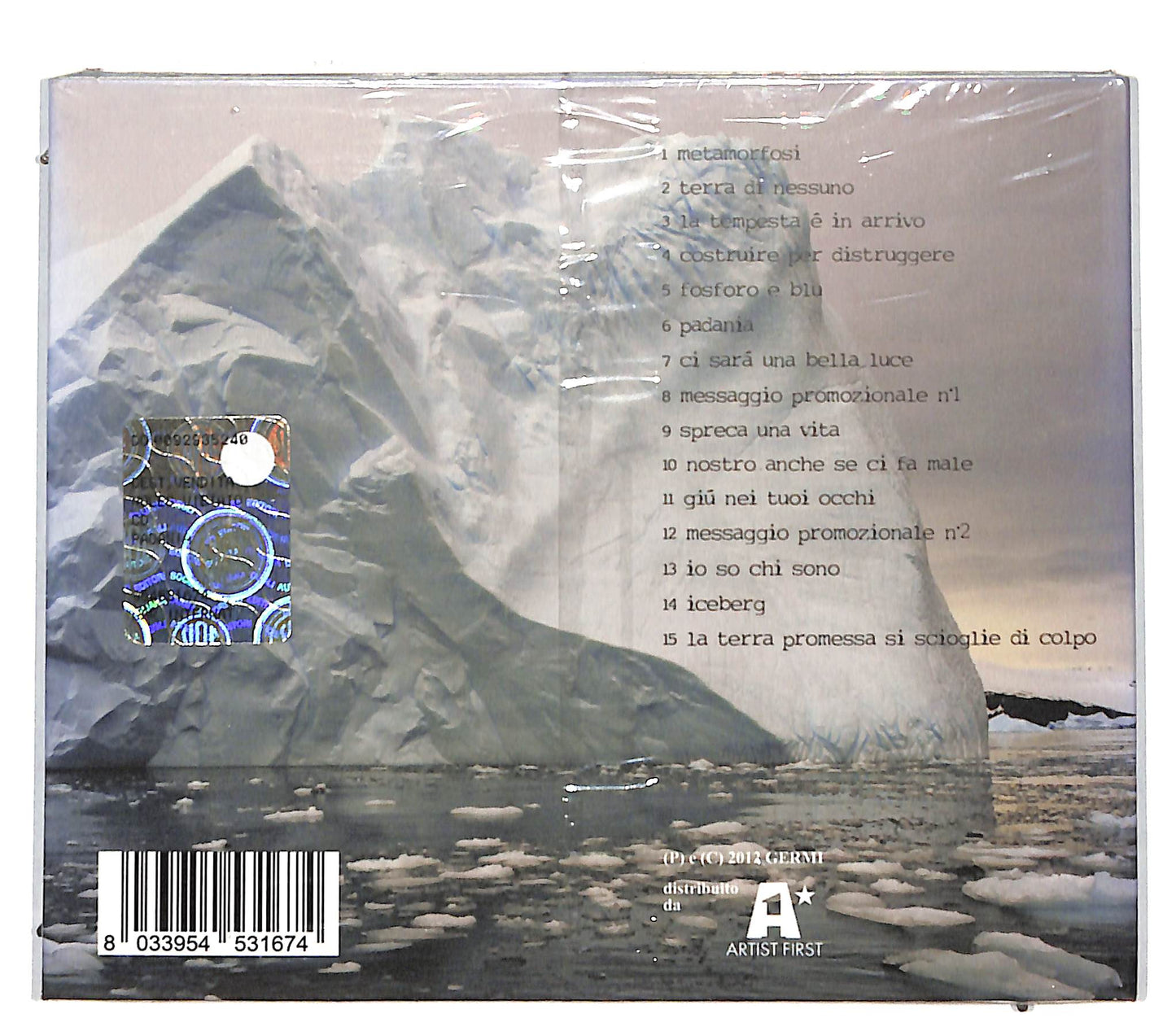 EBOND Afterhours - Padania CD CD110055