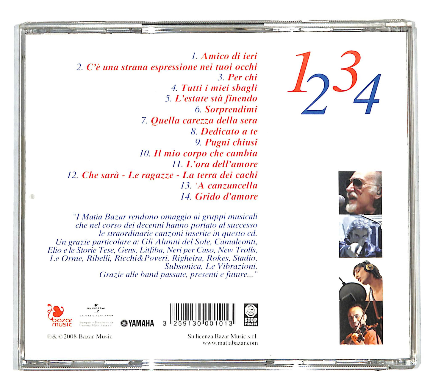 EBOND Matia Bazar - One1two2three3four4 (Volume Due) CD CD110155