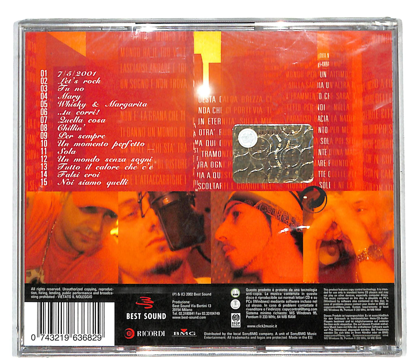 EBOND Gemelli Diversi - Fuego CD CD110223