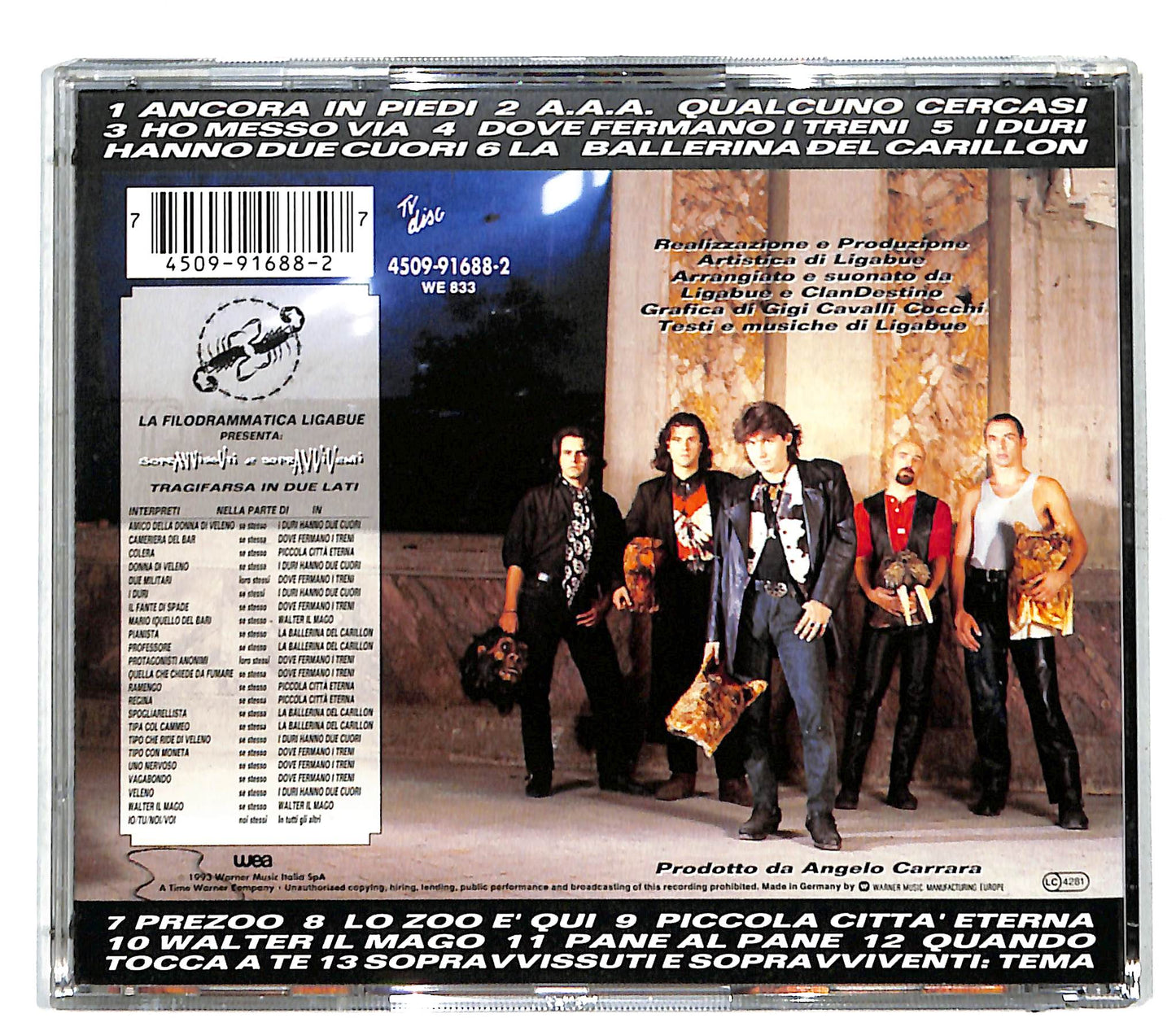EBOND Ligabue - Sopravvissuti E Sopravviventi CD CD110241