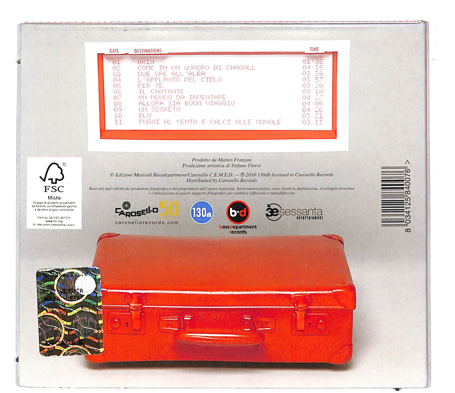EBOND Lost - Allora Sia Buon Viaggio CD CD110261