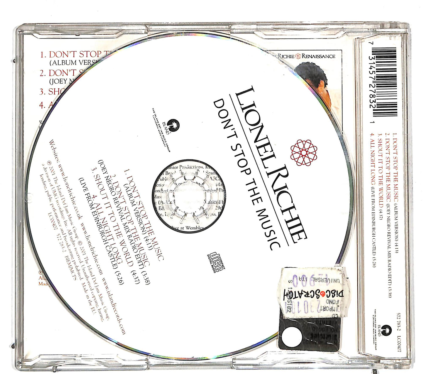 EBOND Lionel Richie - Don't Stop The Music CD CD110306