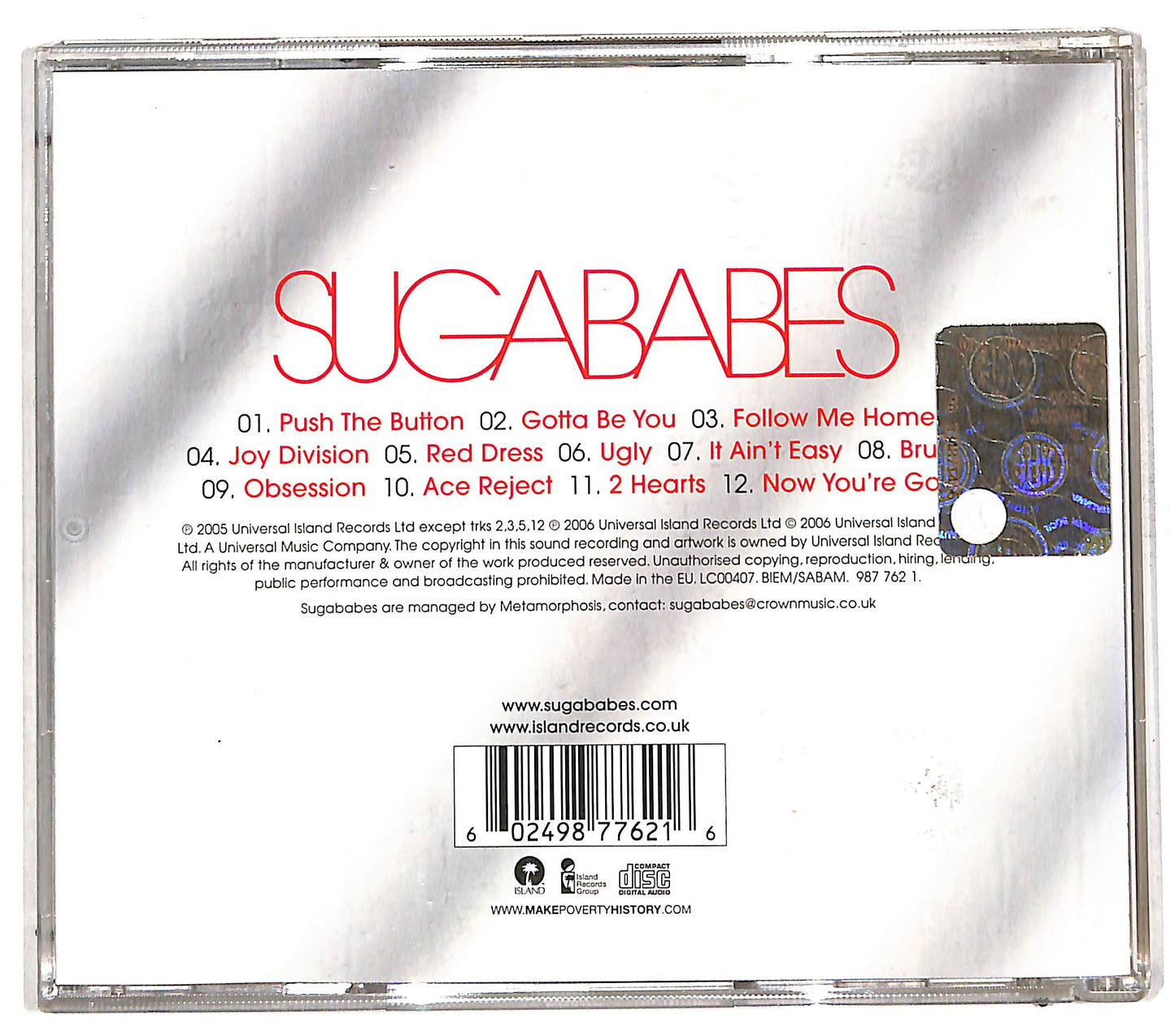 EBOND Sugababes - Taller In More Ways CD CD110336