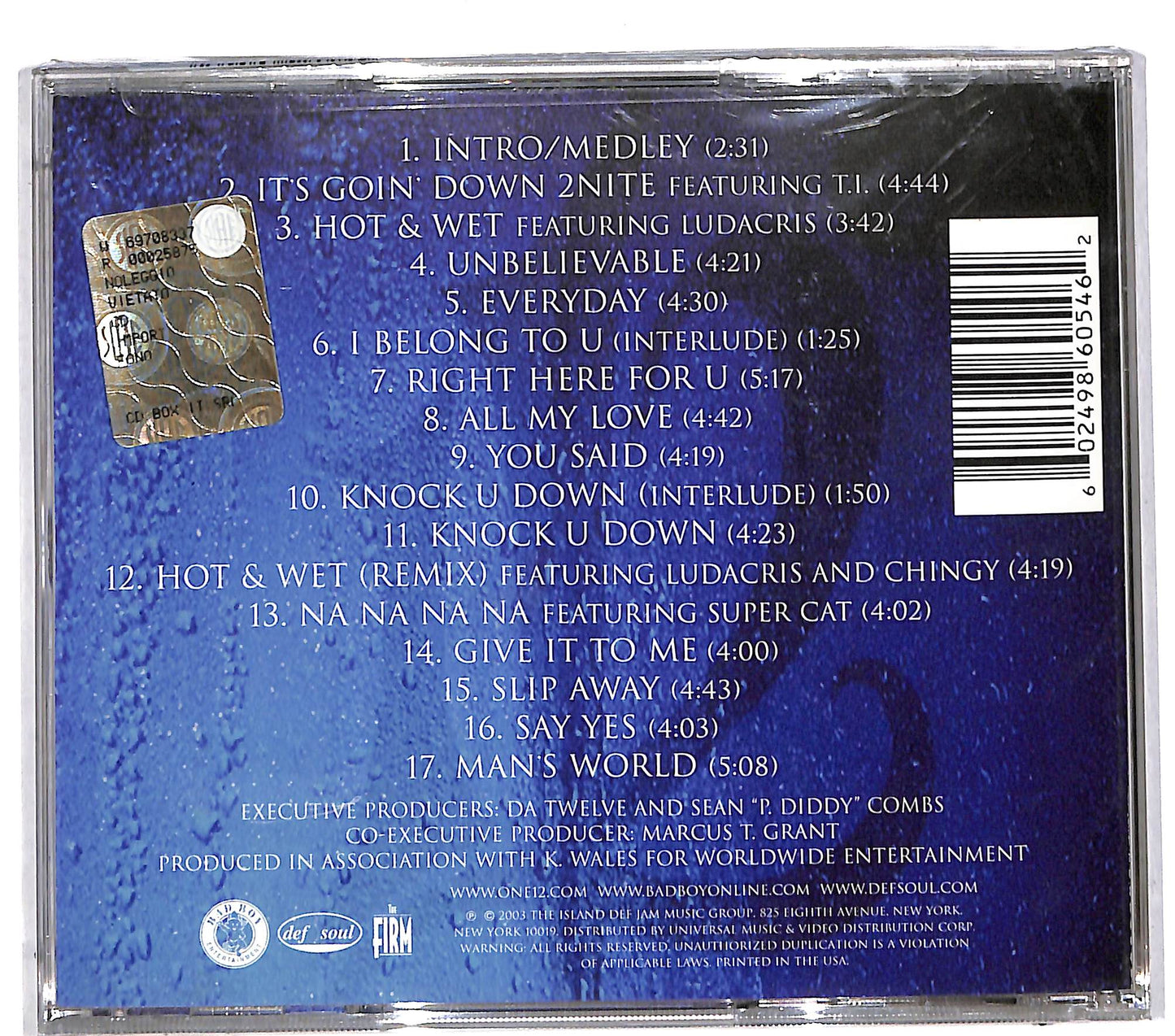 EBOND 112 - Hot & Wet CD CD110438