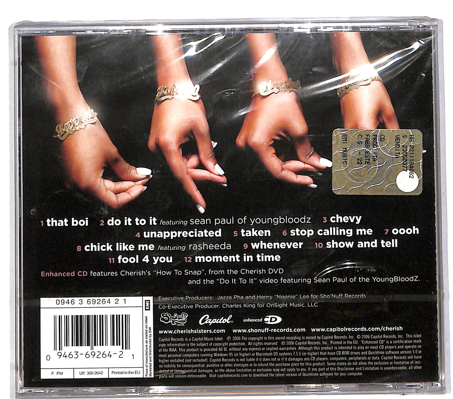 EBOND Cherish - Unappreciated CD CD110444