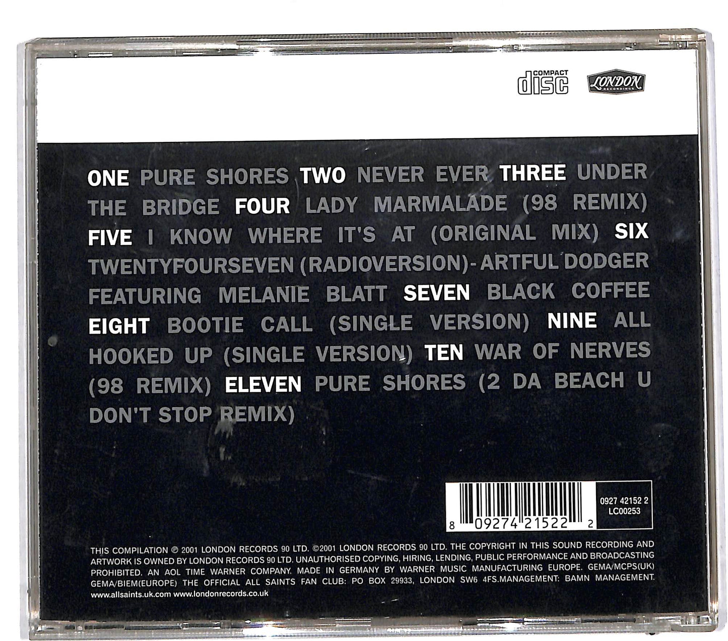 EBOND All Saints - All Hits CD CD110452