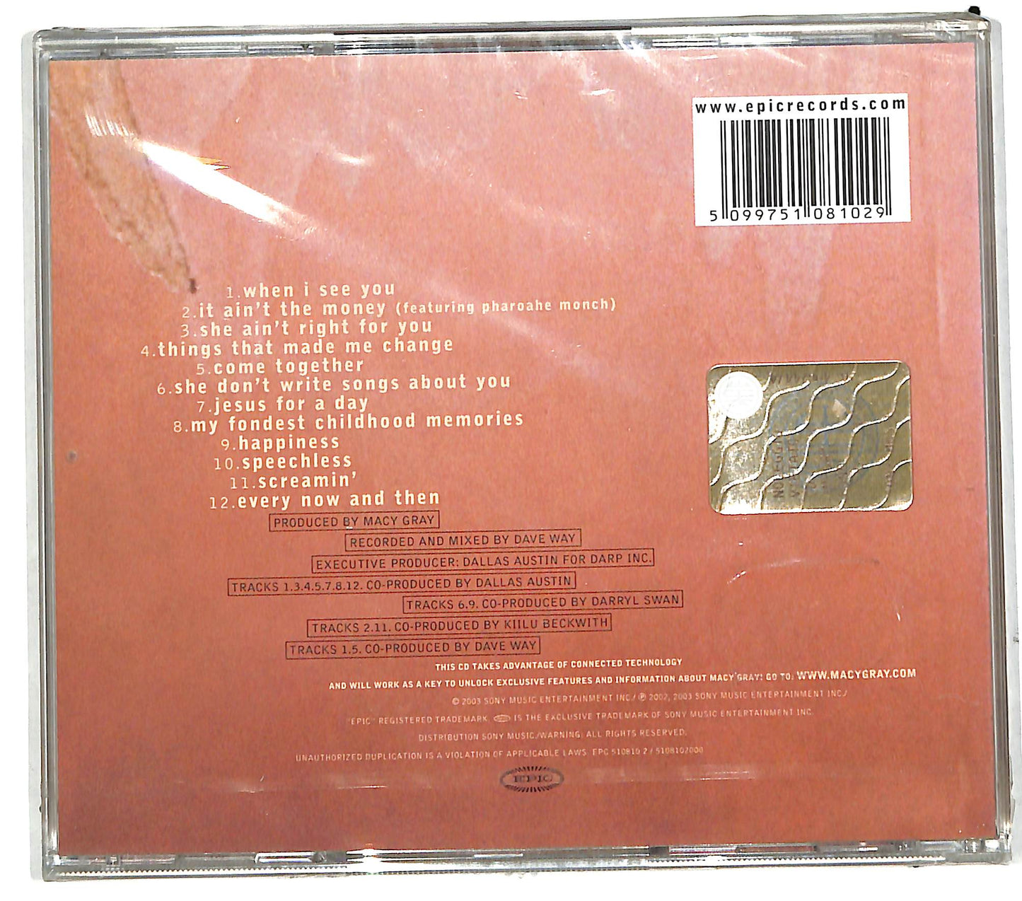 EBOND Macy Gray - The Trouble With Being Myself CD CD110535