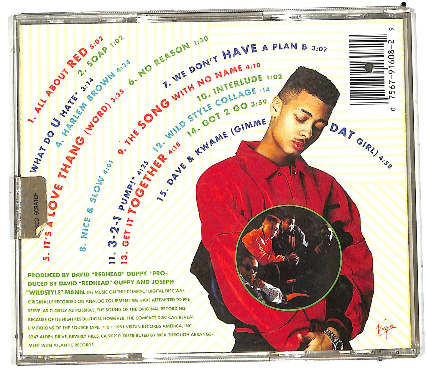 EBOND Redhead Kingpin And The FBI - The Album With No Name CD CD110605