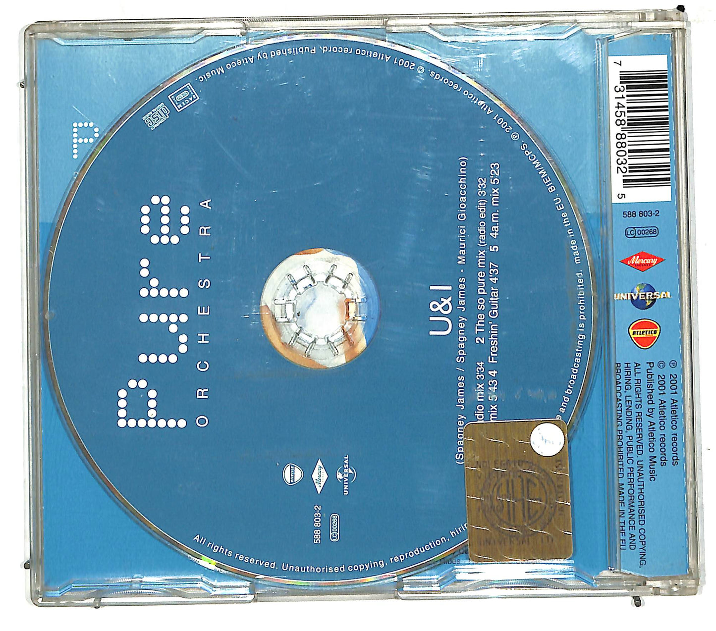EBOND Pure Orchestra - U & I CD CD110628
