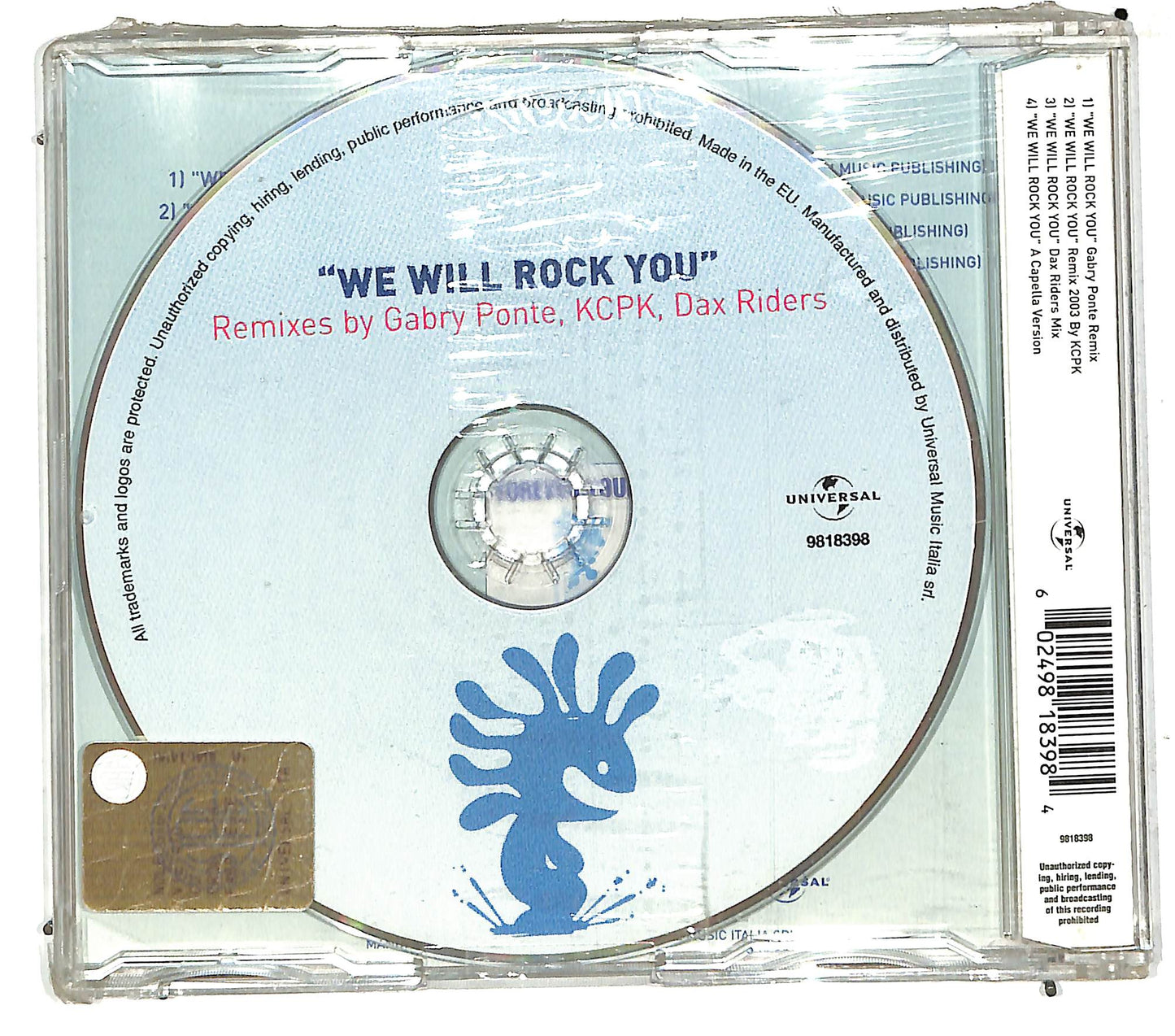 EBOND Forever Young - We Will Rock You - Remixes CD CD110629
