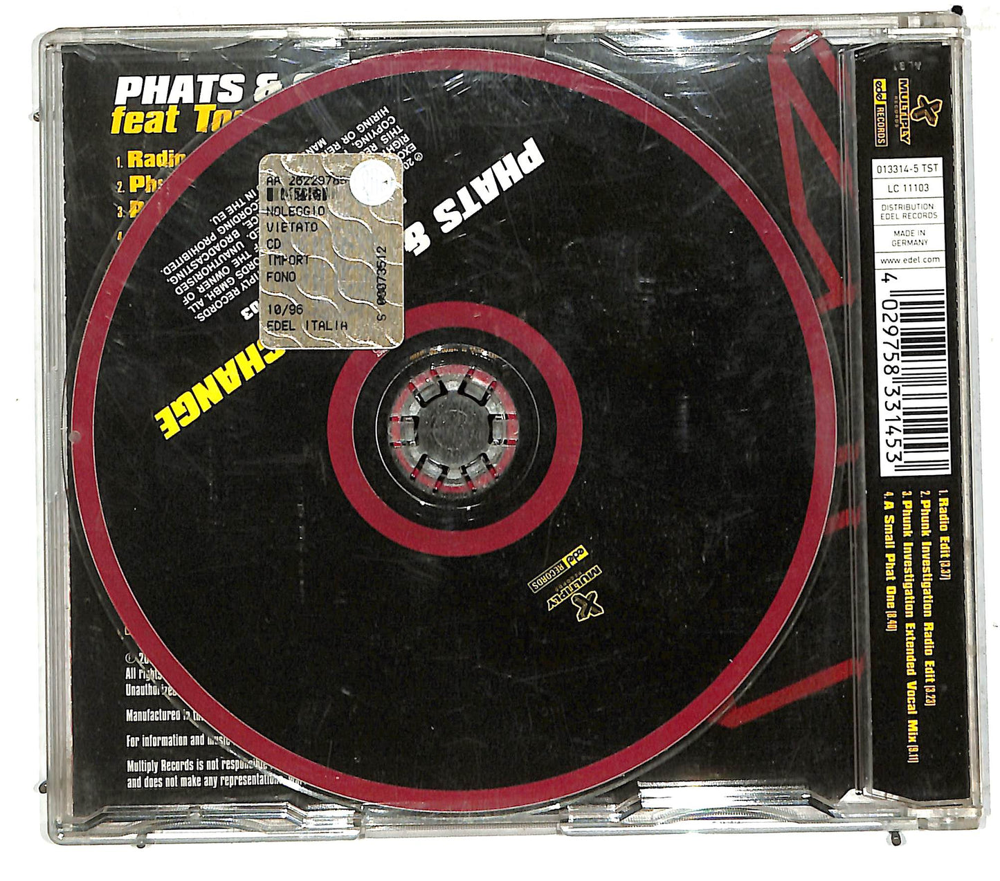 EBOND Phats & Small Feat Tony Thompson - Change CD CD110630