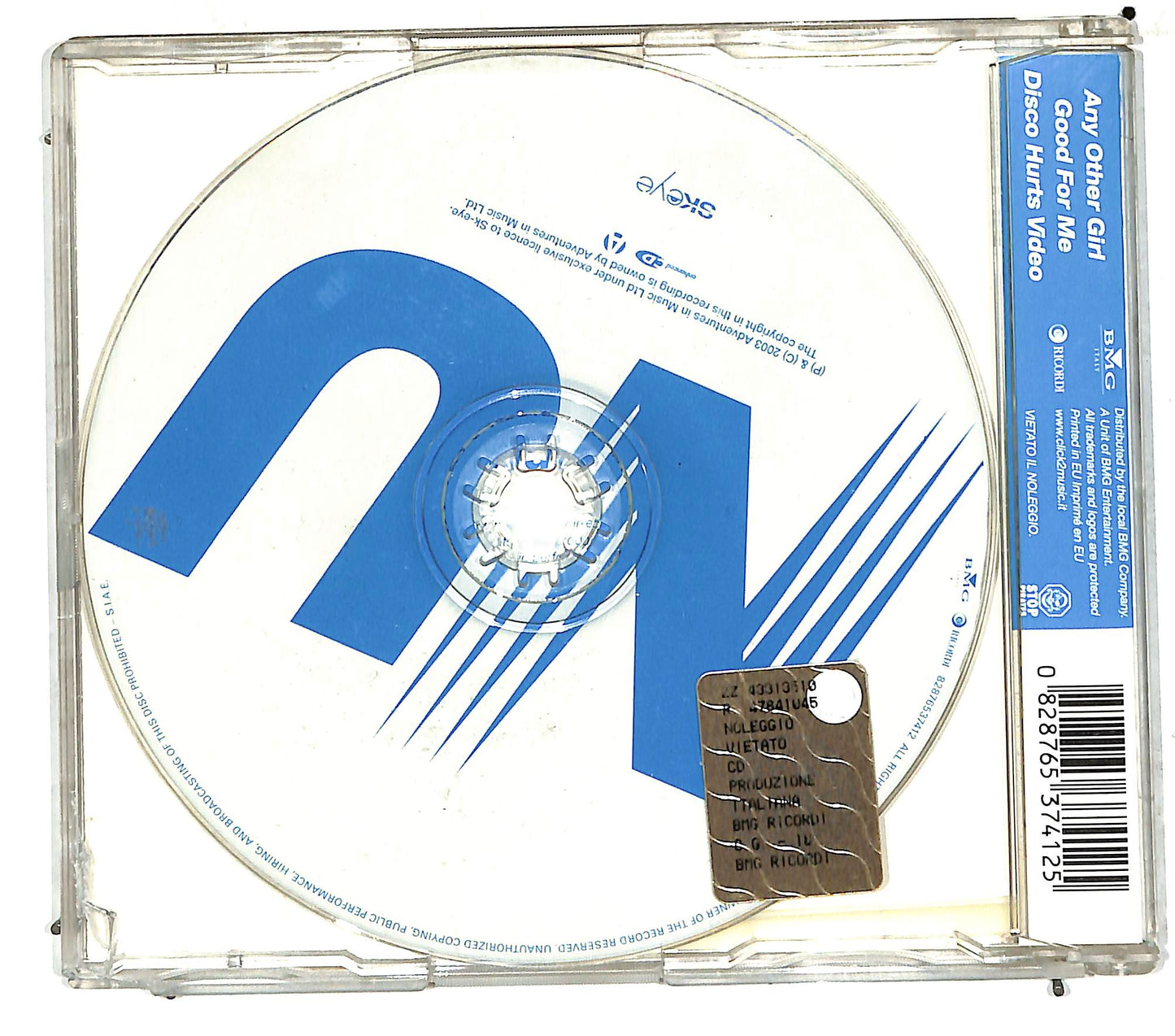 EBOND NU - Any Other Girl CD CD110635