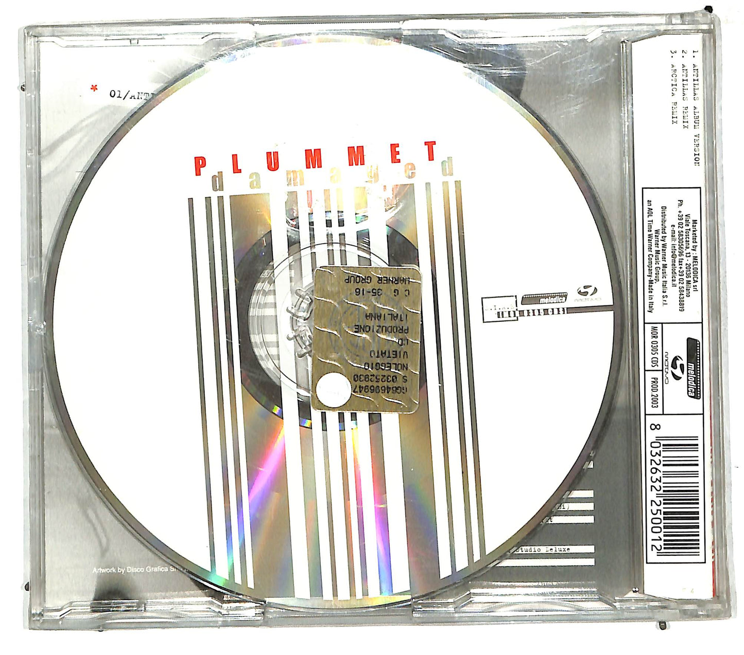 EBOND Plummet - Damaged CD CD110703