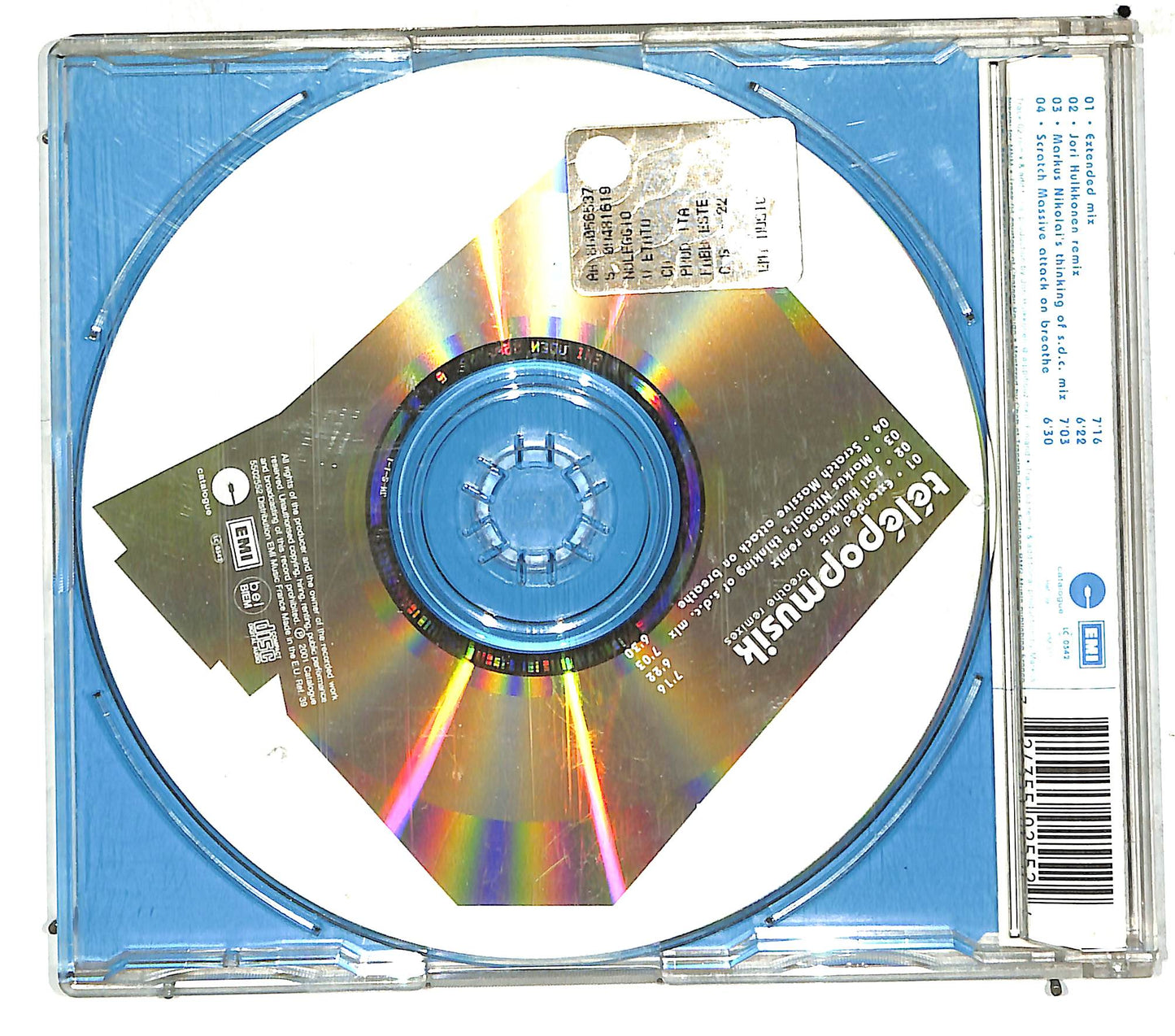 EBOND Telepopmusik - Breathe (Remixes) CD CD110719