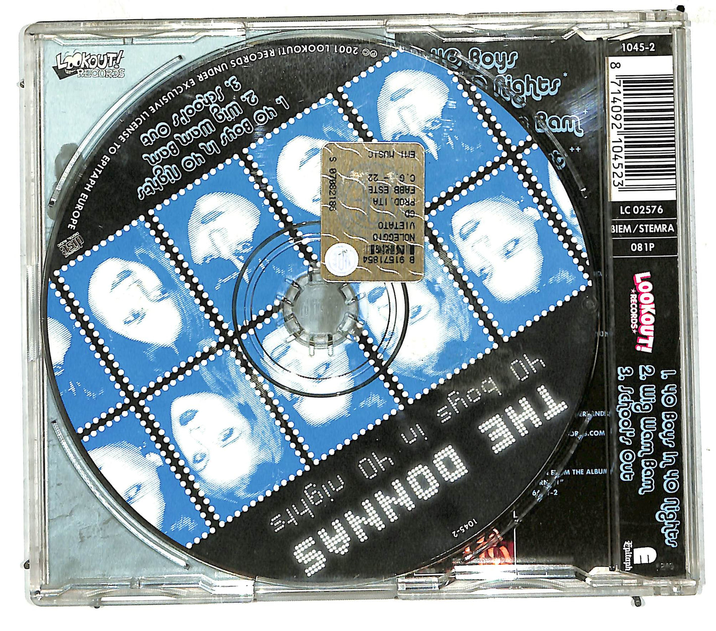 EBOND The Donnas - 40 Boys In 40 Nights CD CD110720