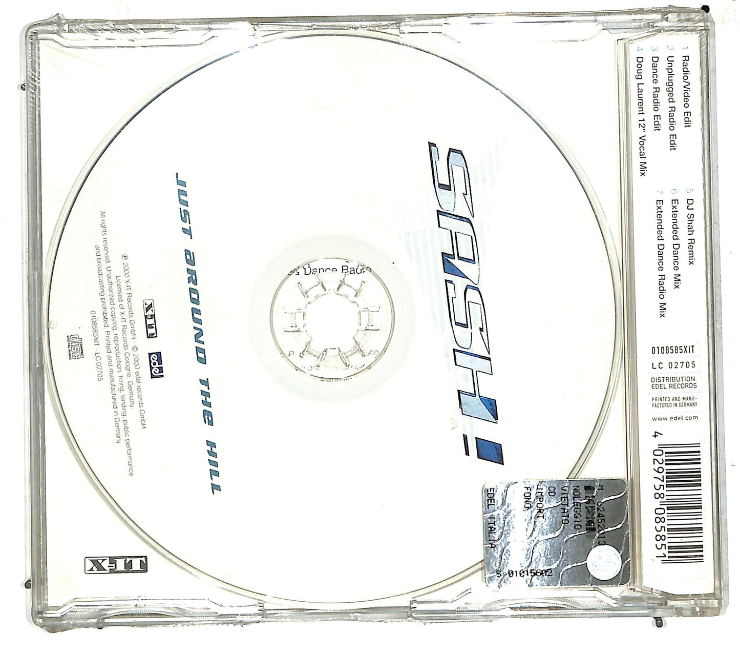 EBOND Sash! - Just Around The Hill CD CD110725