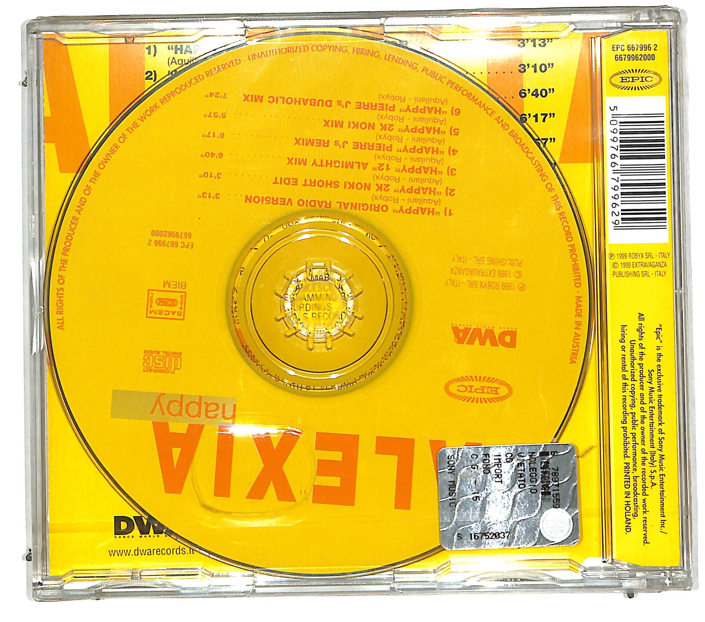 EBOND Alexia - Happy CD CD110746