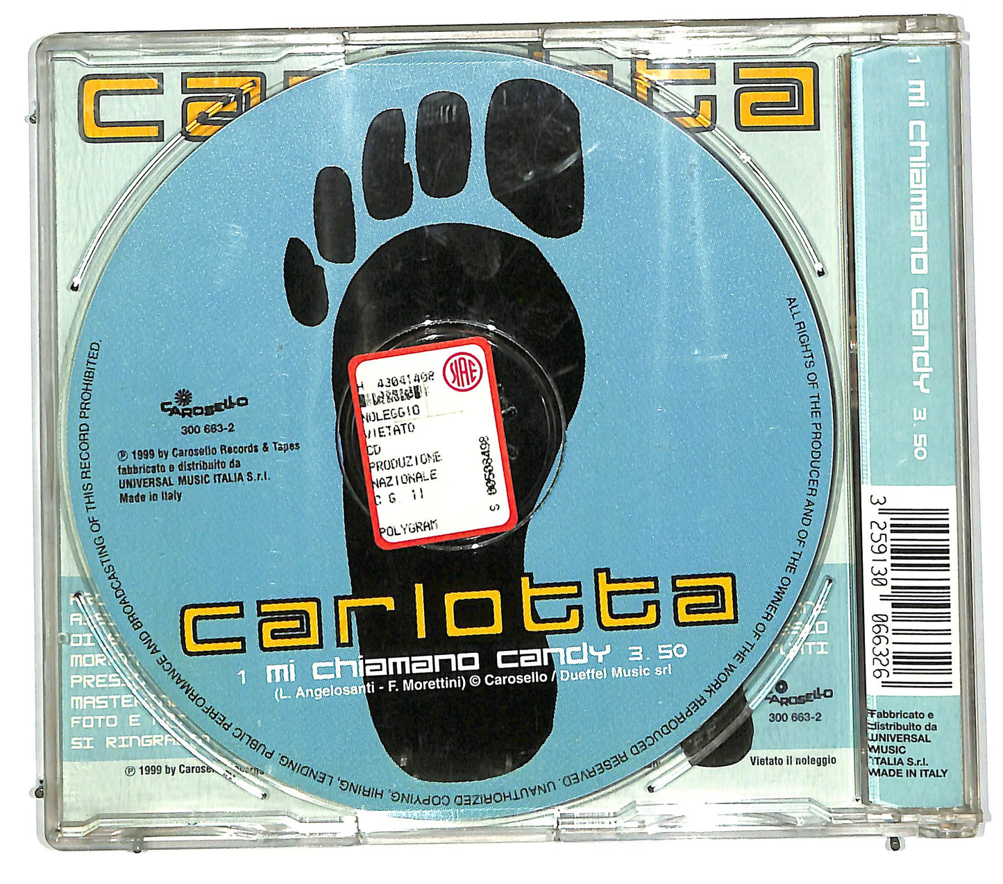 EBOND Carlotta - Mi Chiamano Candy CD CD110748