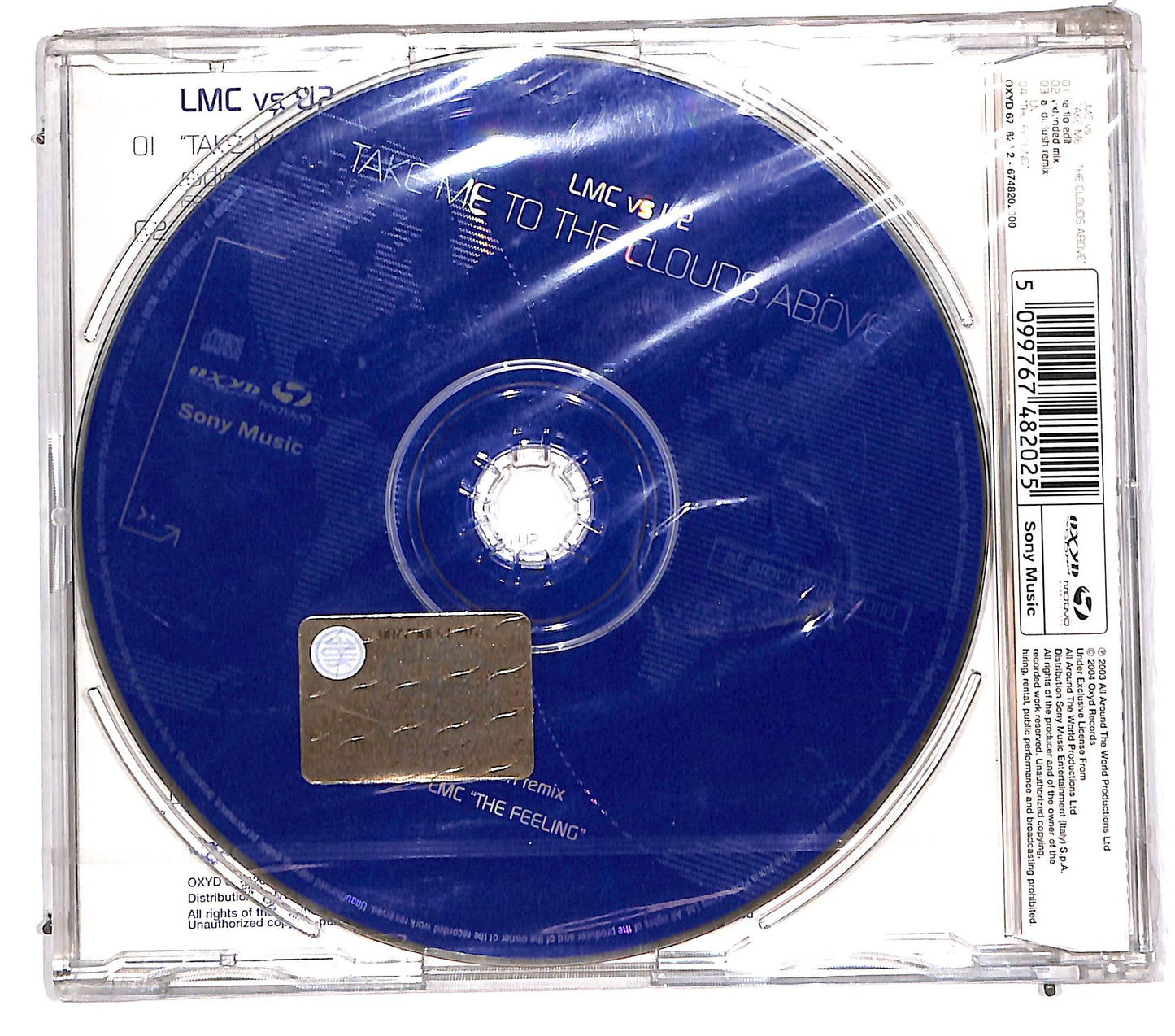EBOND LMC vs U2 - Take Me To The Clouds Above CD CD110751