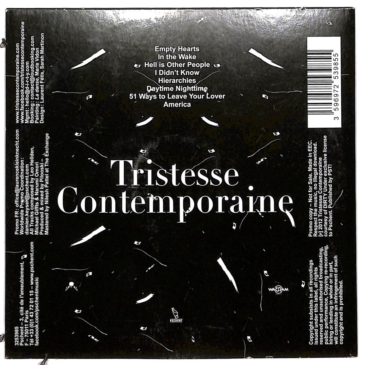 EBOND Tristesse Contemporaine - Tristesse Contemporaine CD CD110757