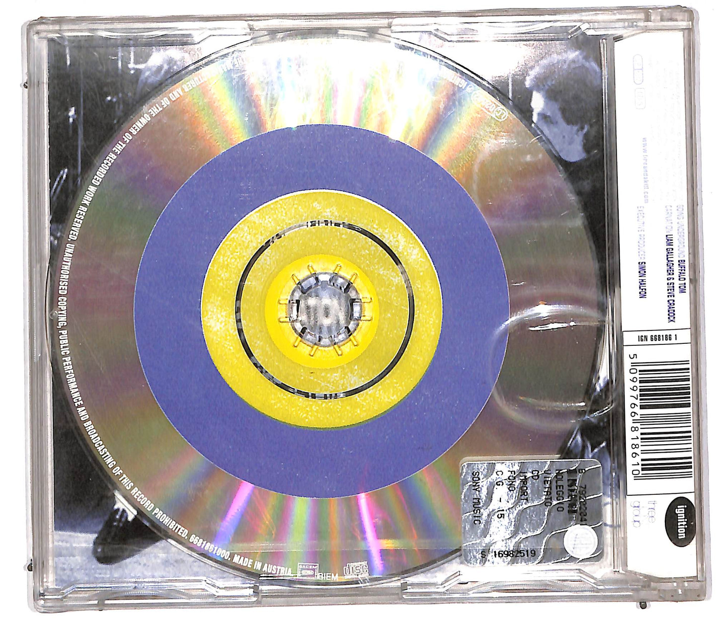 EBOND Buffalo Gallagher & Cradock - Going Underground Carnation CD CD110770