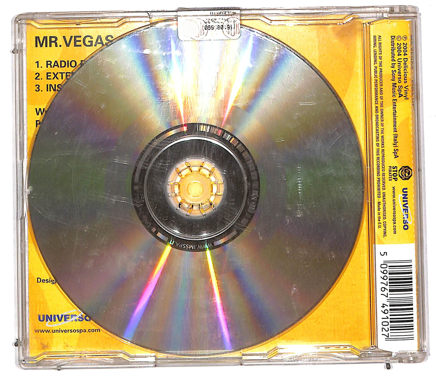 EBOND Mr. Vegas - Pull Up CD CD110774