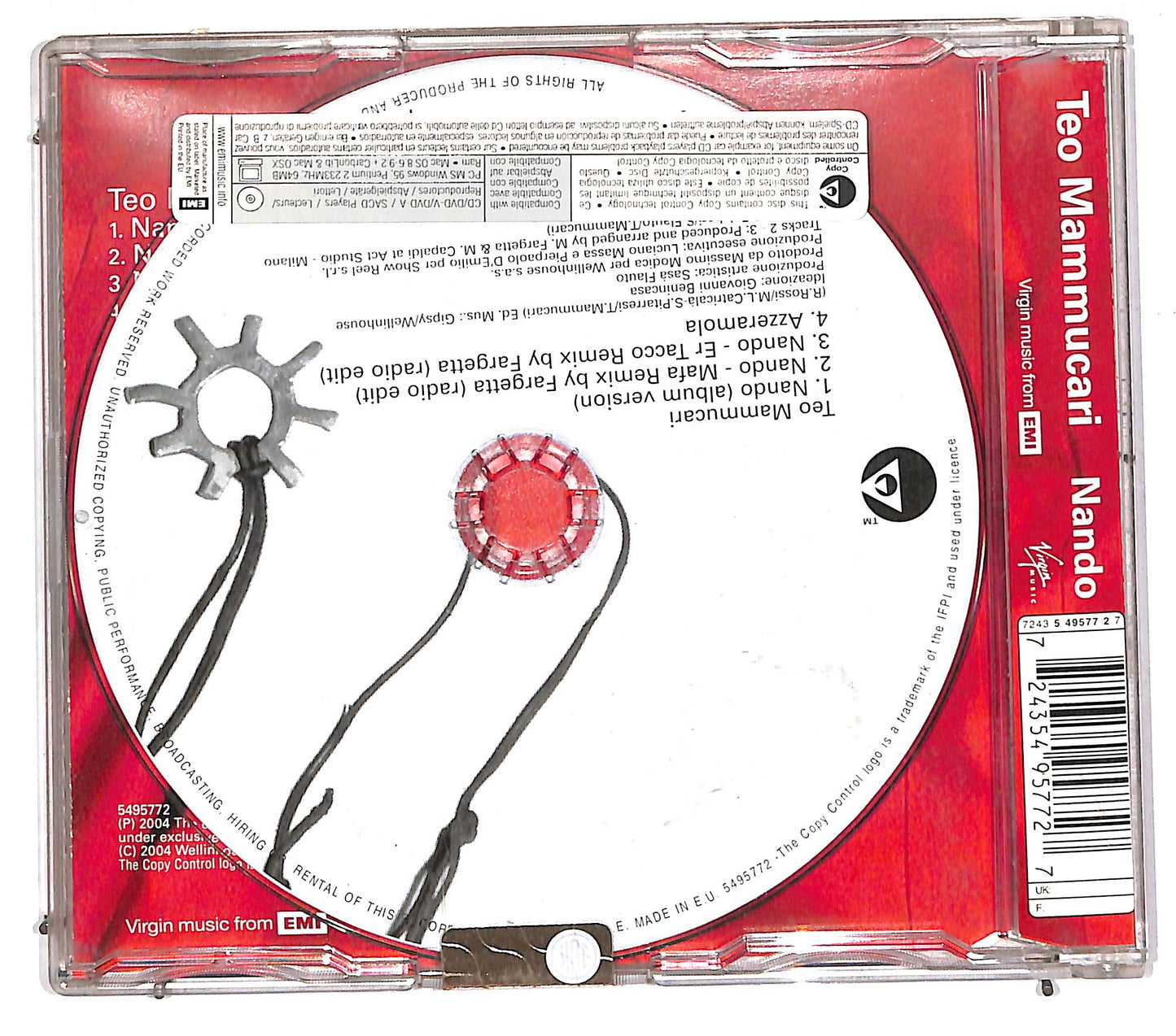 EBOND Teo Mammucari - Nando CD CD110775