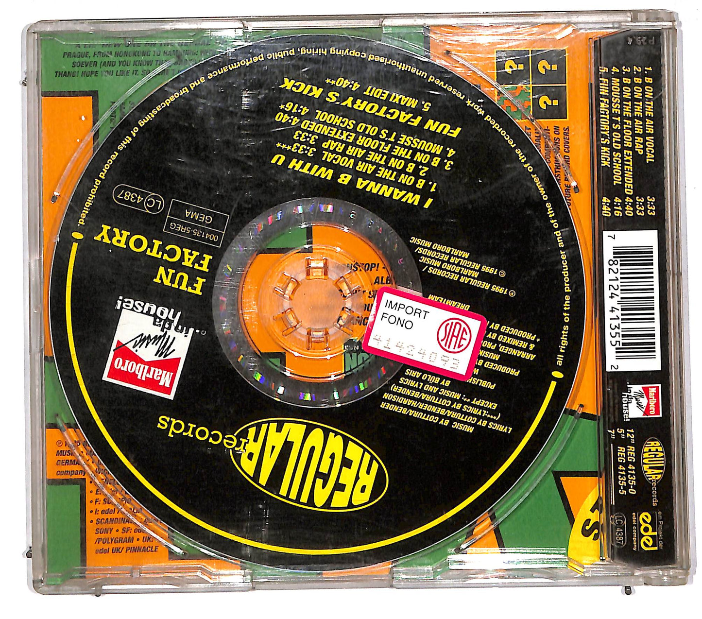 EBOND Fun Factory - I Wanna B With U CD CD110784