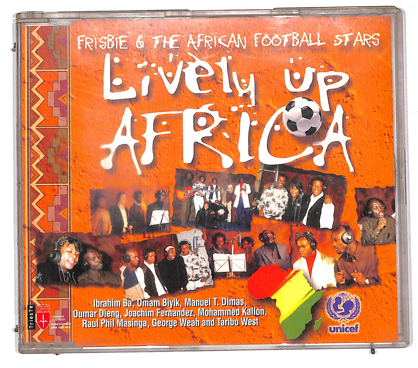 EBOND Frisbie & The African Football Stars - Lively Up Africa CD CD110786