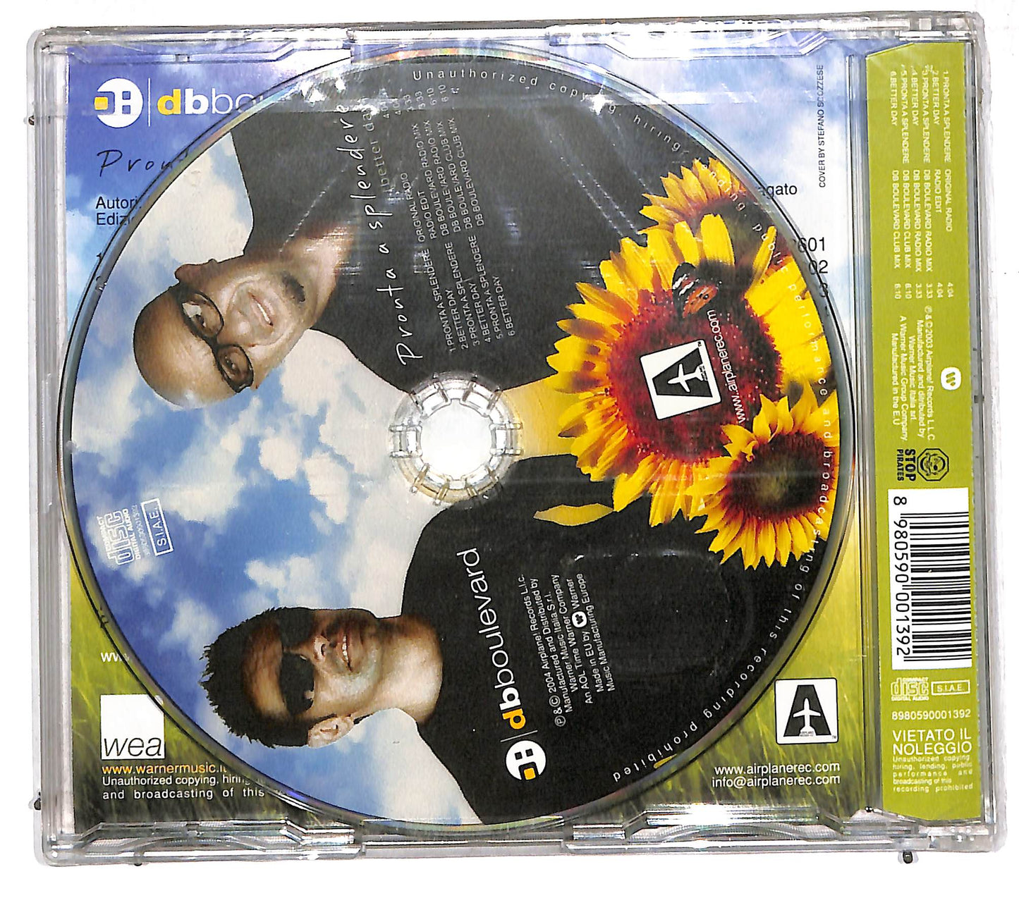 EBOND DB Boulevard - Pronta A Splendere (Better Day) CD CD110823