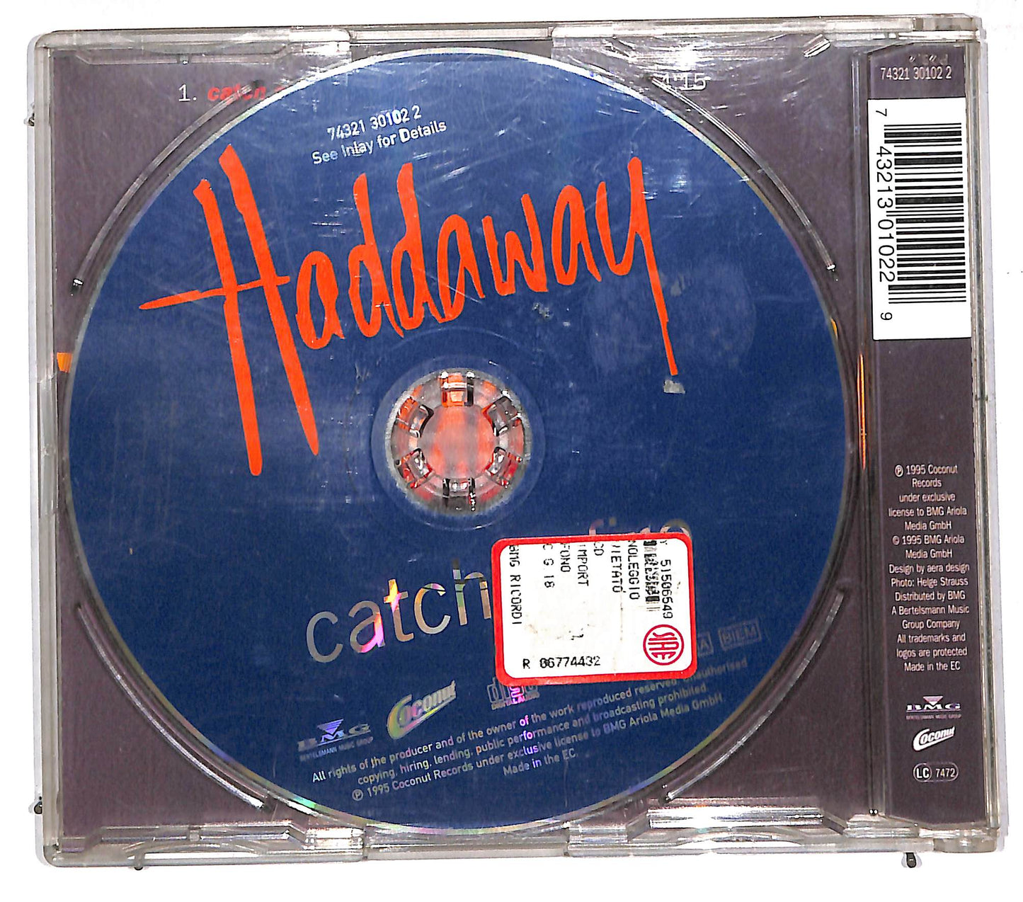 EBOND Haddaway - Catch A Fire CD CD110844