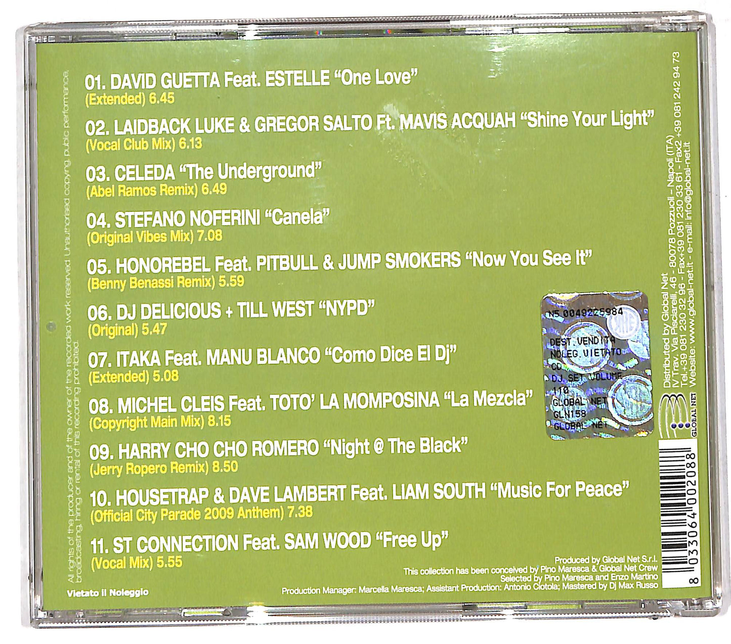 EBOND Various - DJ Set Volume 110 CD CD110861