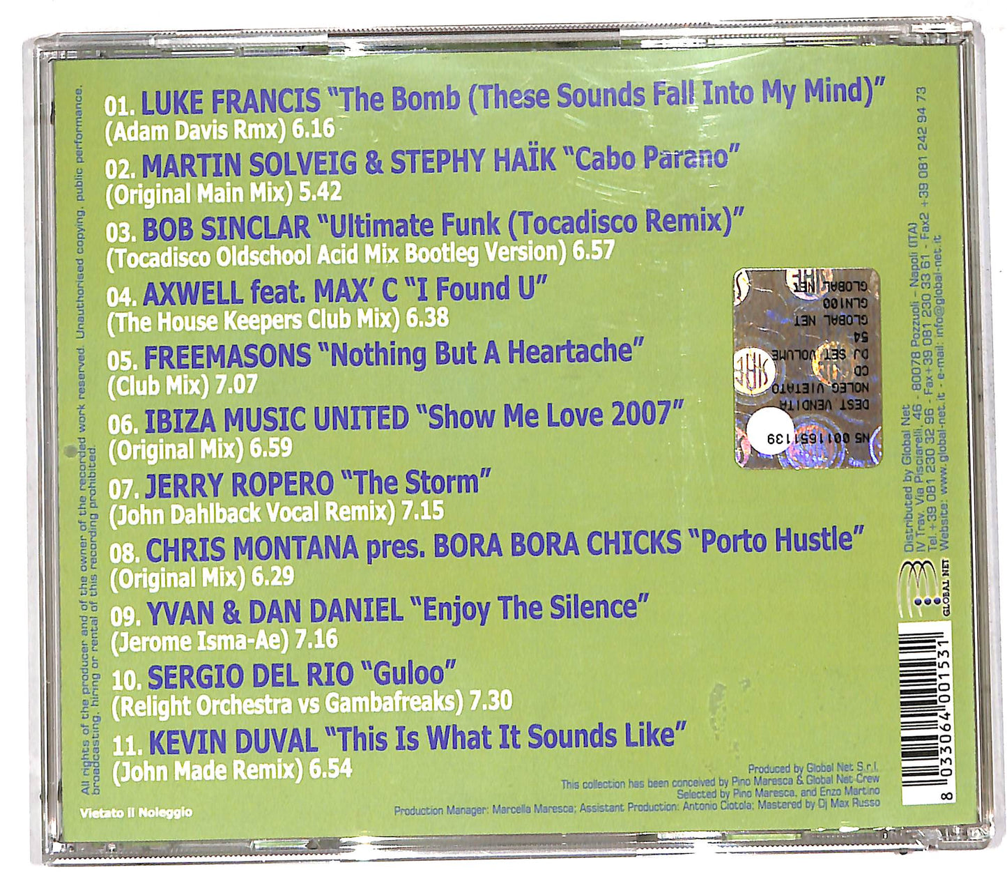 EBOND Various - DJ Set Volume 54 CD CD110864