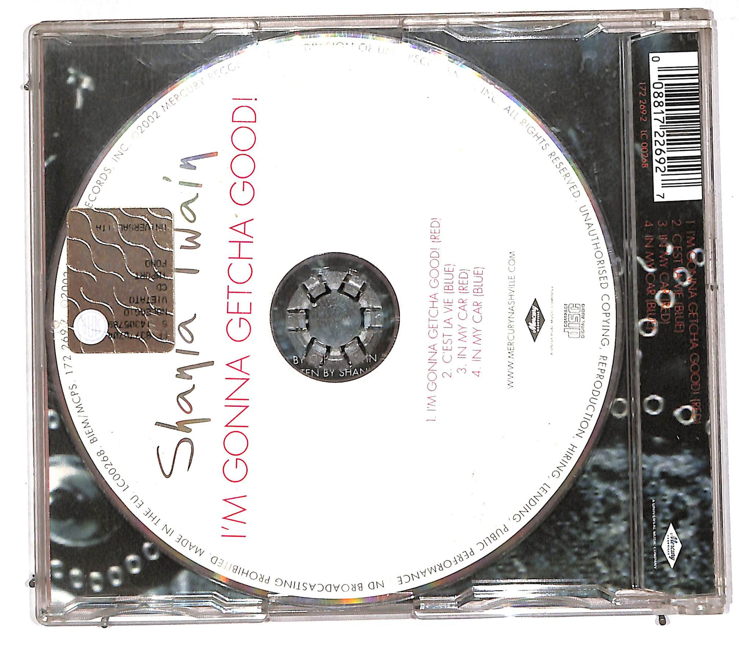 EBOND Shania Twain - I'm Gonna Getcha Good! CD CD110872