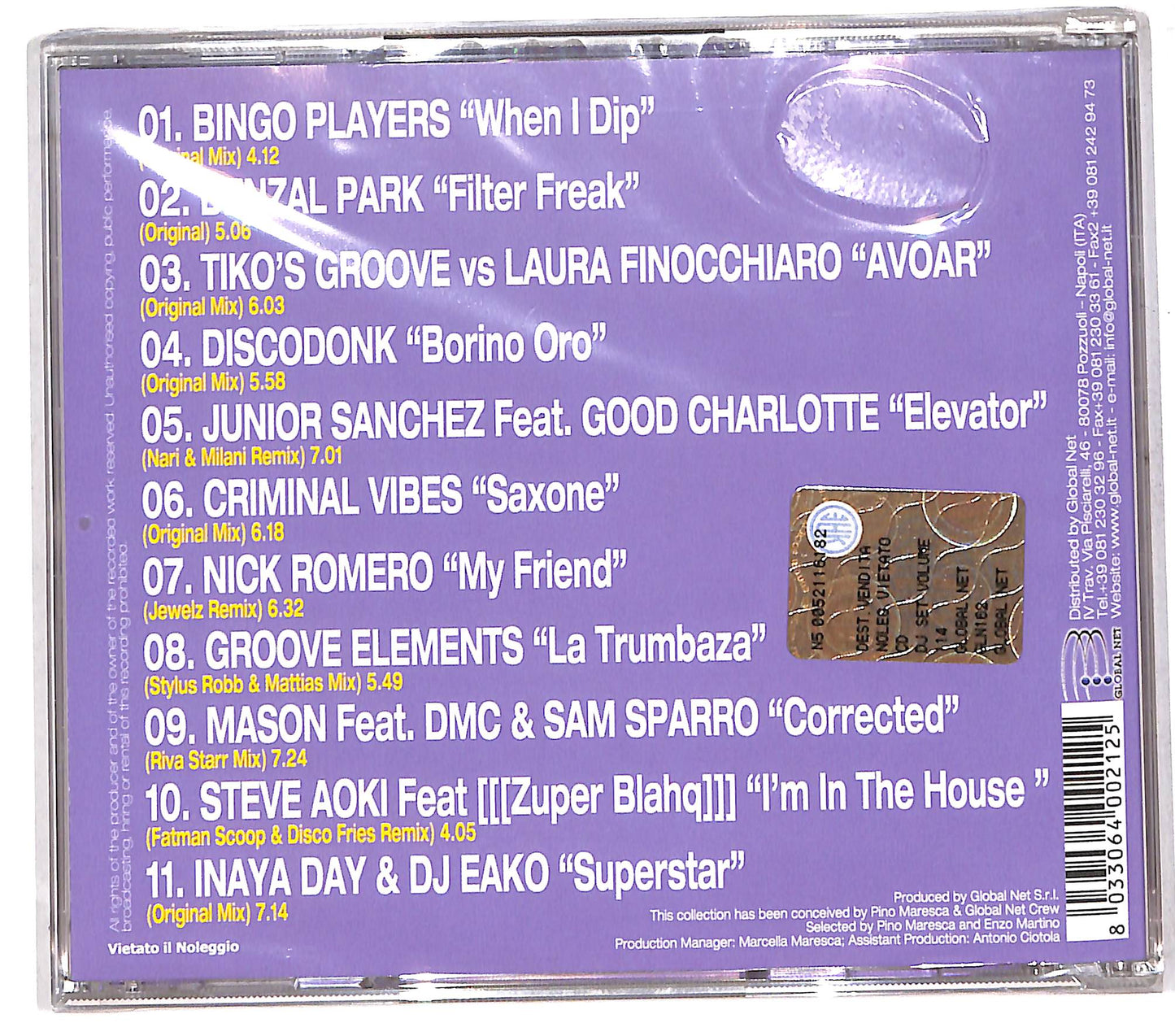 EBOND Various - DJ Set Volume 114 CD CD110876