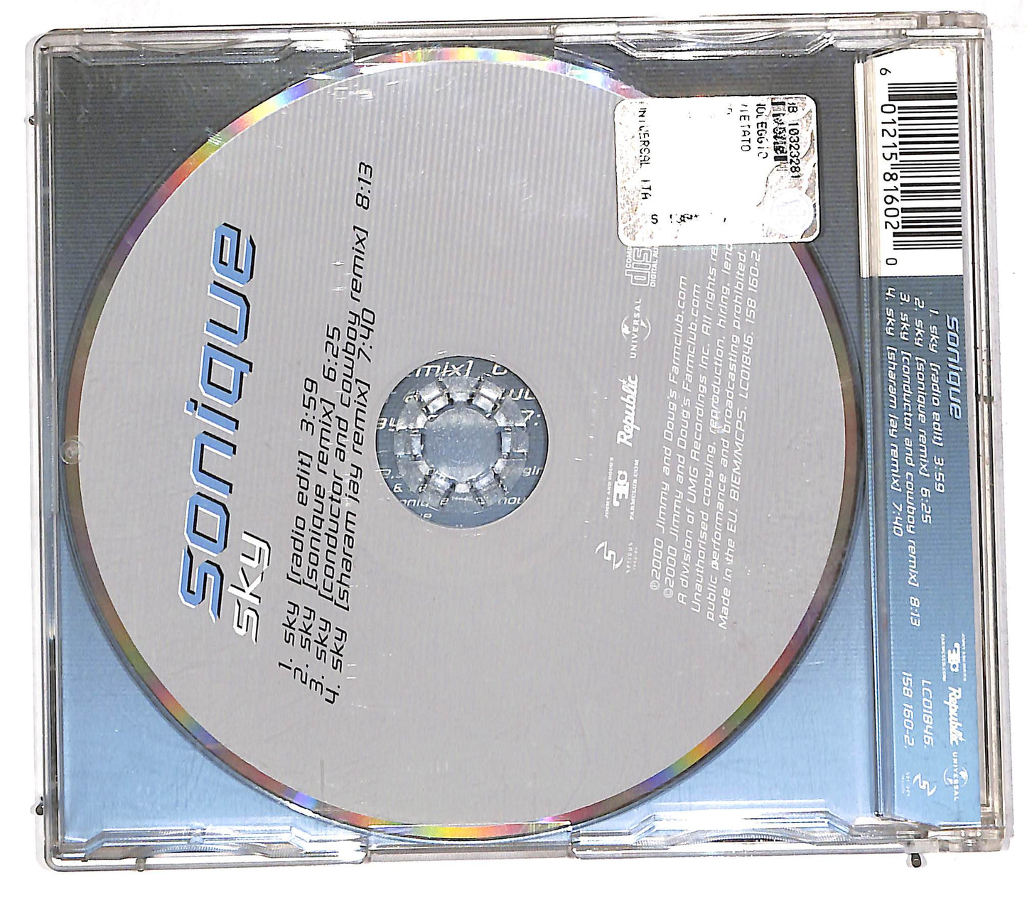 EBOND Sonique - Sky CD CD110928